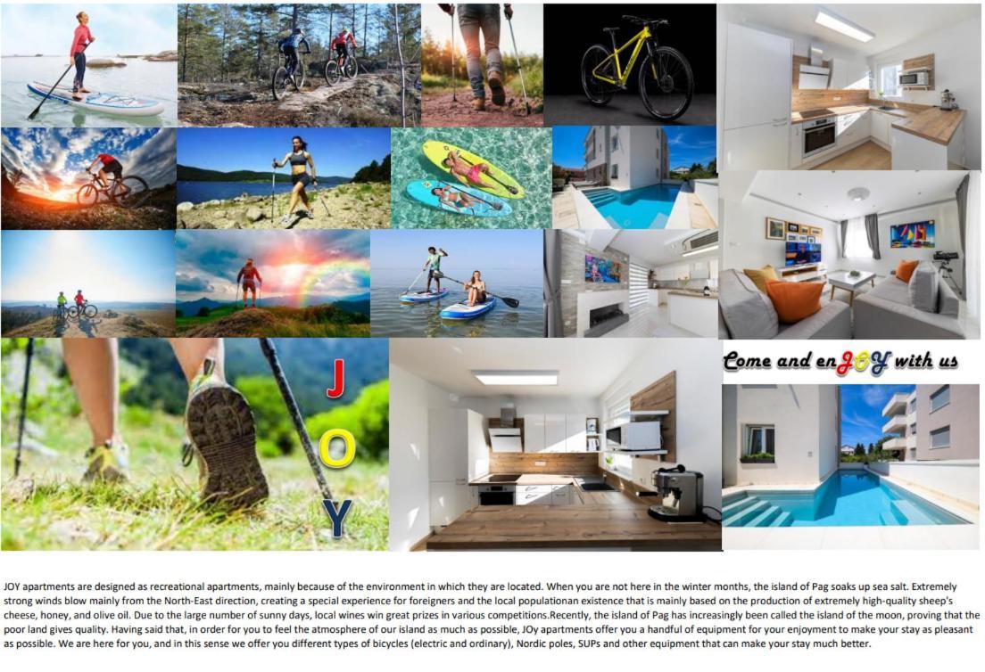 Joy 1 Apartment Novalja Εξωτερικό φωτογραφία